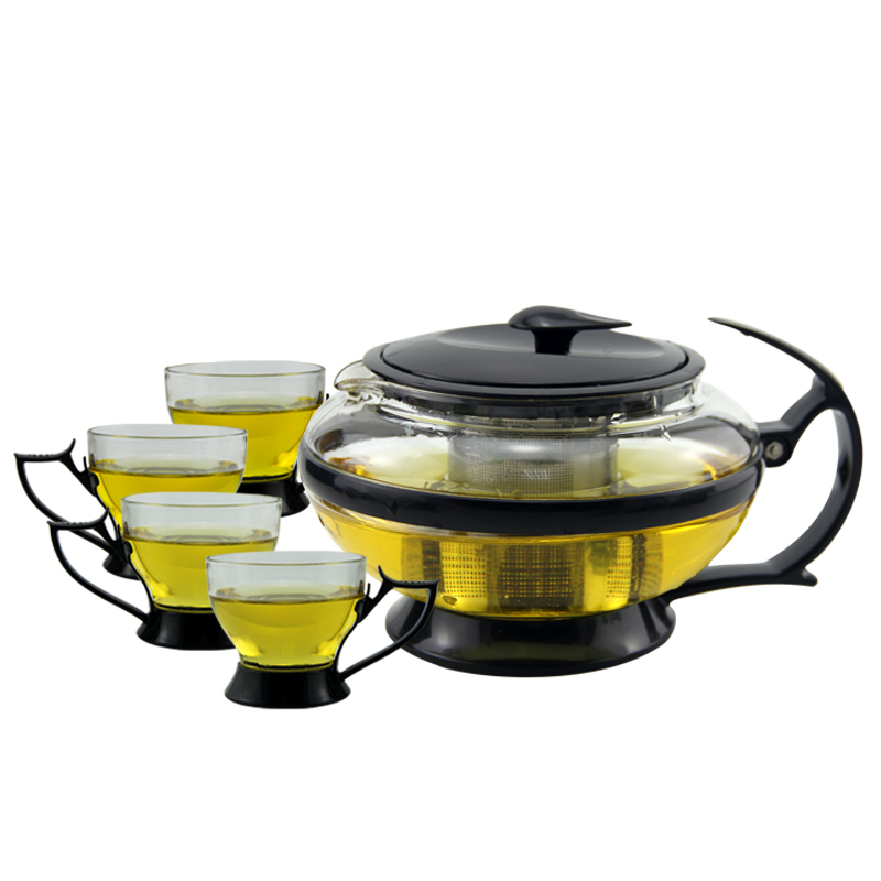 金玉兰玻璃茶具套装